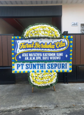 Papan Bunga Duka di Matani Dua
